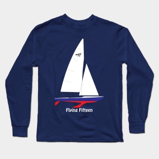 Flying Fifteen Sailboat Long Sleeve T-Shirt